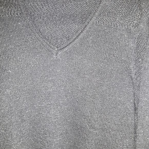 Democracy Metallic Knit Sweater - Picture 4 of 4